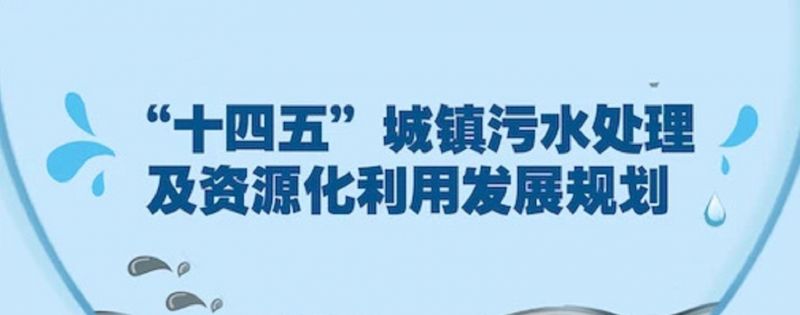 重磅 | “十四五”城鎮(zhèn)污水處理及資源化利用發(fā)展規(guī)劃！